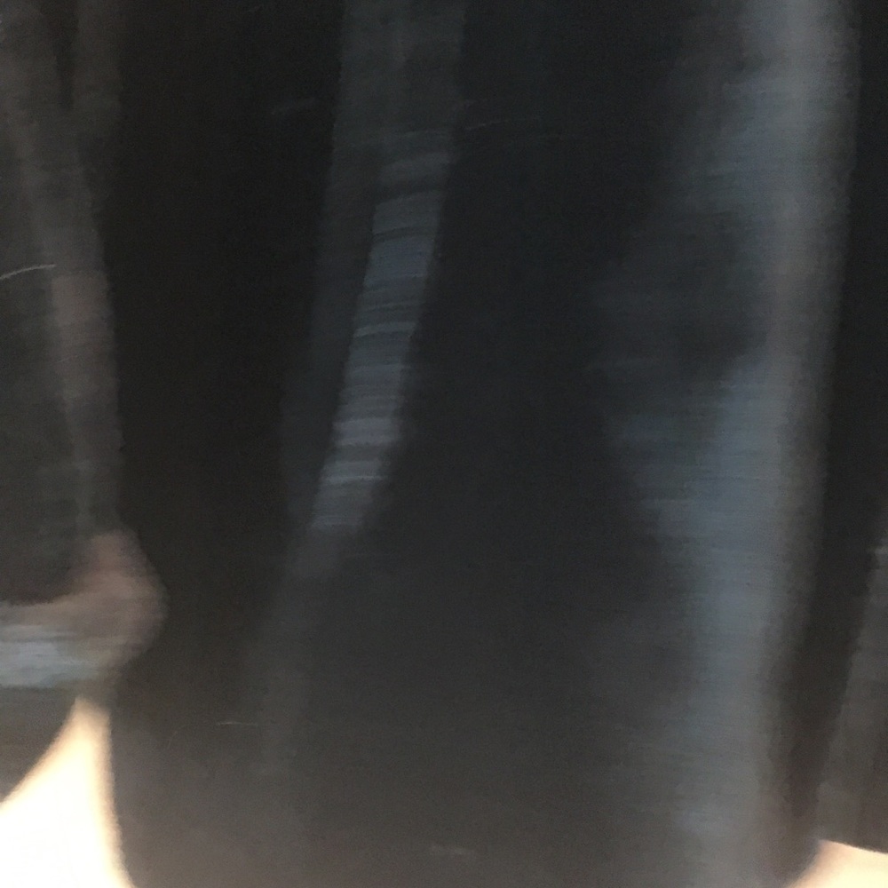 Dennis Basso Black Faux Fur Coat - Picture 3 of 7